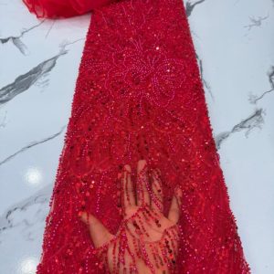 Handbeaded Lace
