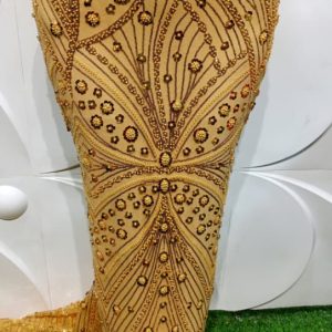 Full beaded lace.