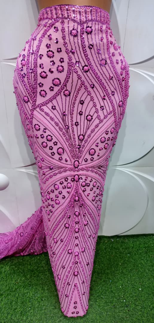Full beaded lace. - Image 7