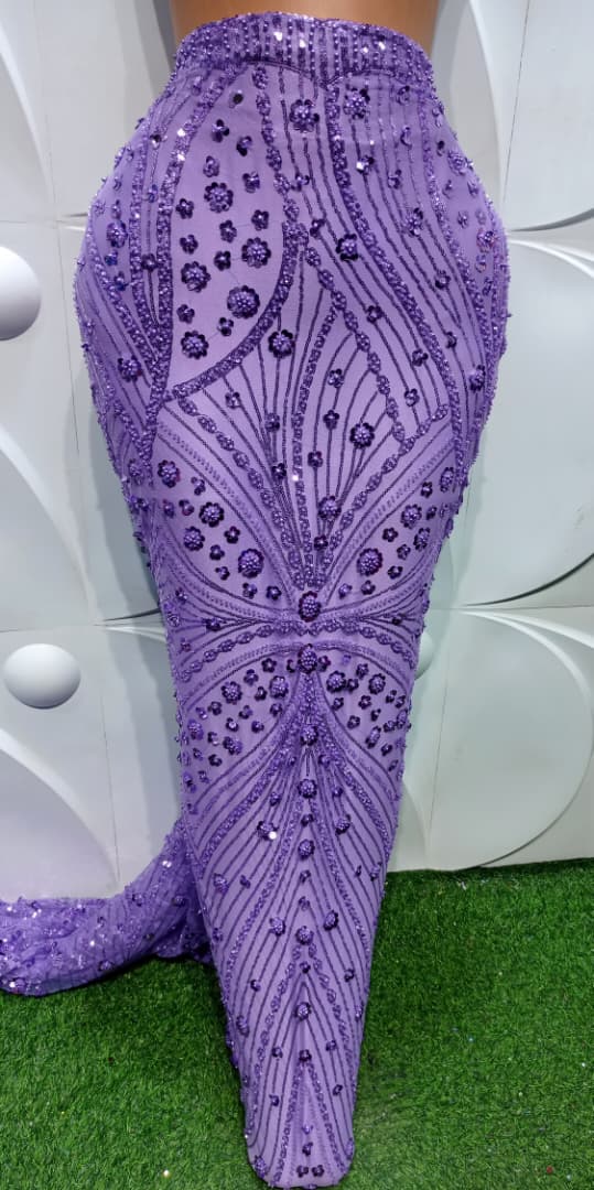Full beaded lace. - Image 8