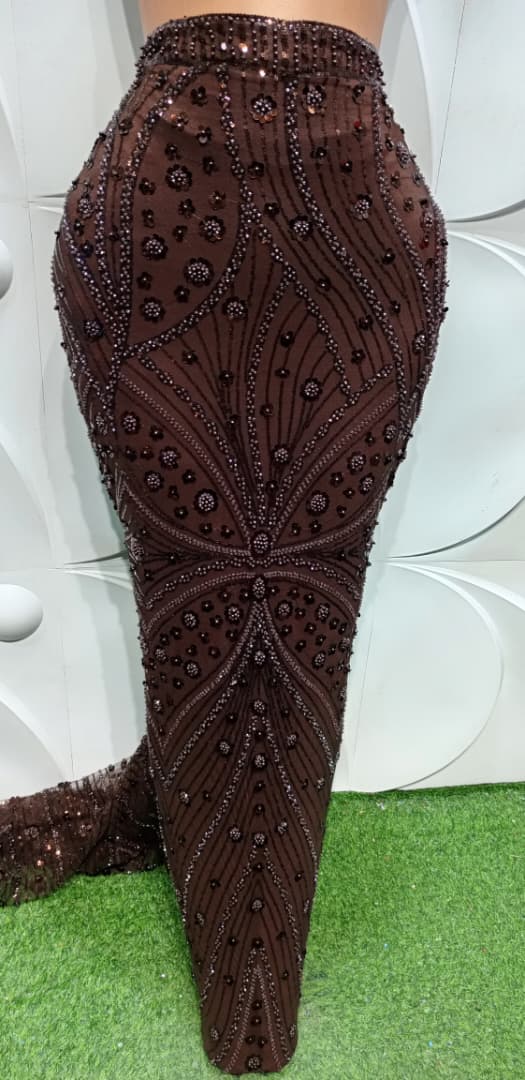 Full beaded lace. - Image 10