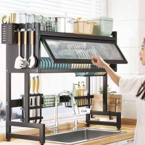 Plate rack.
