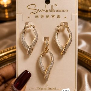 Original Pendant and Earring.
