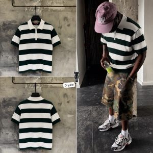 HIGH QUALITY LUXURY STRIPE SWEET TOP.