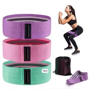 Stretch Hip Resistance Bands - Fitness Exercise.