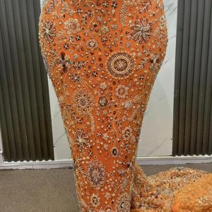 Luxury Handbeaded Lace.