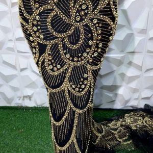 Handbeaded Lace.